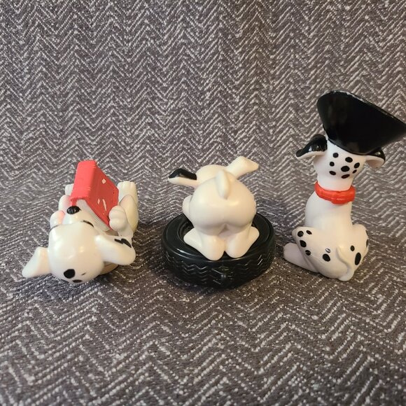 Vintage Disney 101 Dalmatians 1990s McDonald's lot of 3 toys-B - Picture 3 of 10